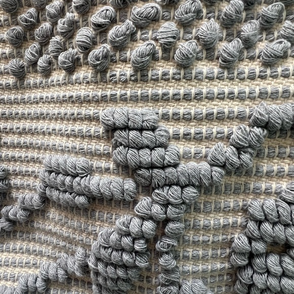 Large Antonella Tedde Pom Pom Embellished Canvas Tote Bag - Picture 2 of 5